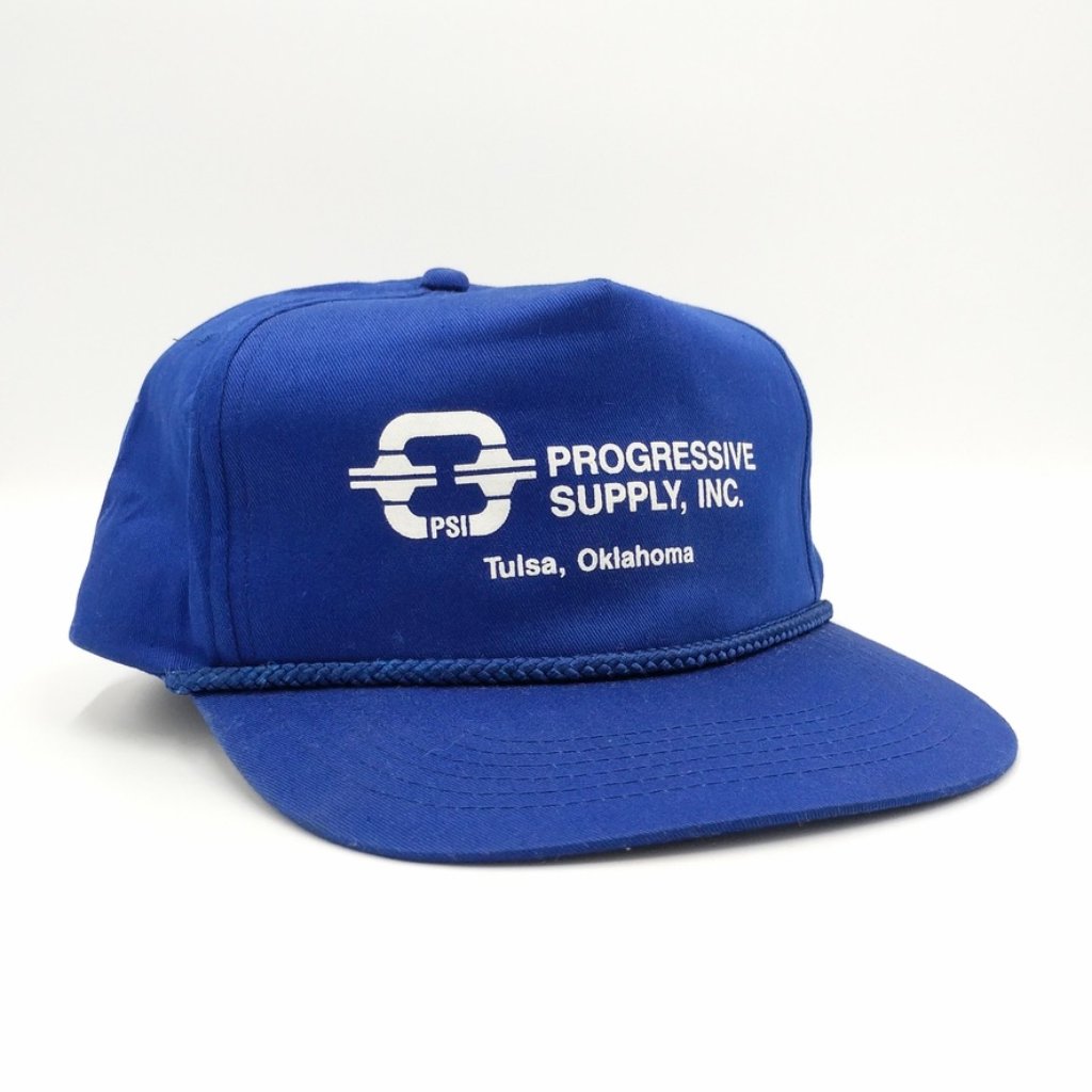 Vintage Progressive Supply Snapback Trucker Hat